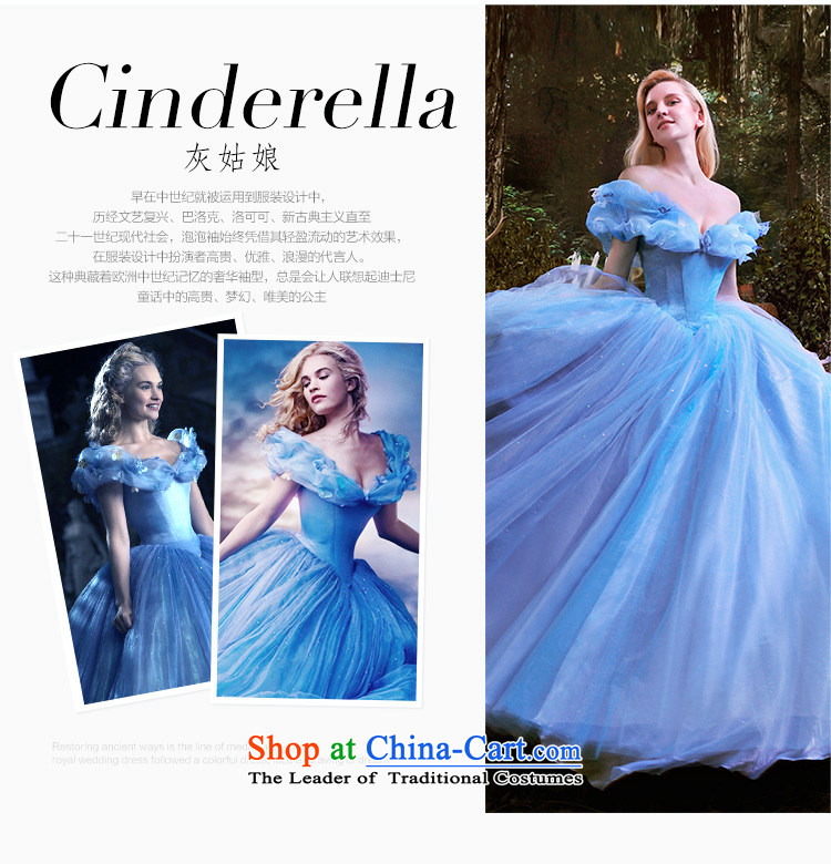 Full Chamber Fang 2015 Spring Cinderella with customizable continental wedding dresses shoulder the word wedding tail s839 blue Tail 173-L 100cm photo, prices, brand platters! The elections are supplied in the national character of distribution, so action, buy now enjoy more preferential! As soon as possible.