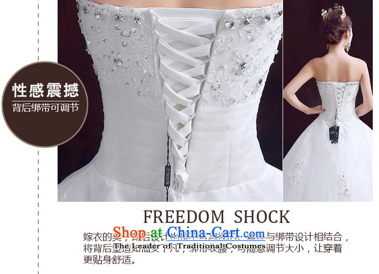 The dumping of the wedding dress wedding dresses new 2015 spring wiping the chest is aligned to bind with drill video thin Foutune of wedding pictures, price white S platters, brand! The elections are supplied in the national character of distribution, so action, buy now enjoy more preferential! As soon as possible.