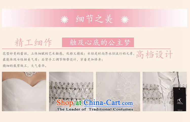 Wedding dress 2015 autumn and winter new anointed Chest Flower to bind a Graphics alignment thin new products to align the Korean Bridal Suite White XS picture, prices, brand platters! The elections are supplied in the national character of distribution, so action, buy now enjoy more preferential! As soon as possible.