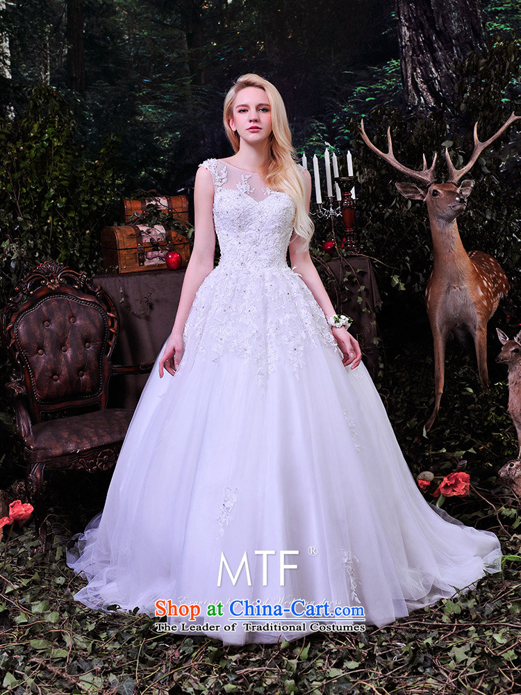Full Chamber Fong wedding dresses 2015 Spring/Summer new transparent lace shoulders luxurious wedding tail straps S859 thin tail video 60cm 165-XL picture, prices, brand platters! The elections are supplied in the national character of distribution, so action, buy now enjoy more preferential! As soon as possible.