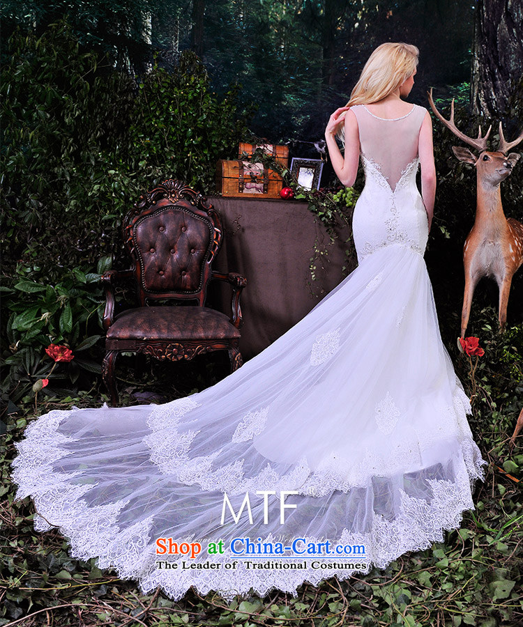 Full Chamber of the spring and summer of 2015, Fang bride wedding dresses package shoulder lace sexy back crowsfoot wedding trailing white streaks S832 60cm 165-L picture, prices, brand platters! The elections are supplied in the national character of distribution, so action, buy now enjoy more preferential! As soon as possible.