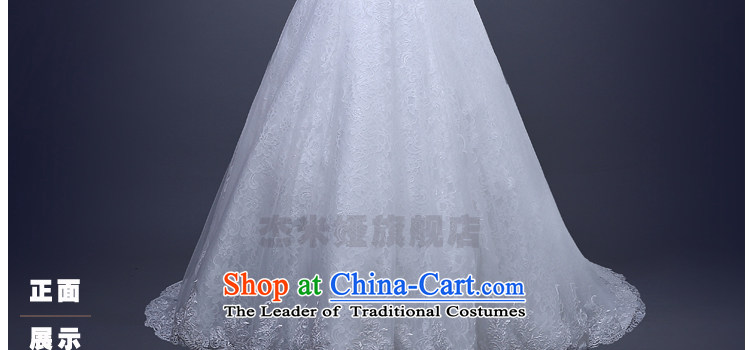 Jie Mia in spring and summer 2015 new wedding dresses crowsfoot bows to marry her dress and tail marriage bride wedding White M pictures, prices, brand platters! The elections are supplied in the national character of distribution, so action, buy now enjoy more preferential! As soon as possible.