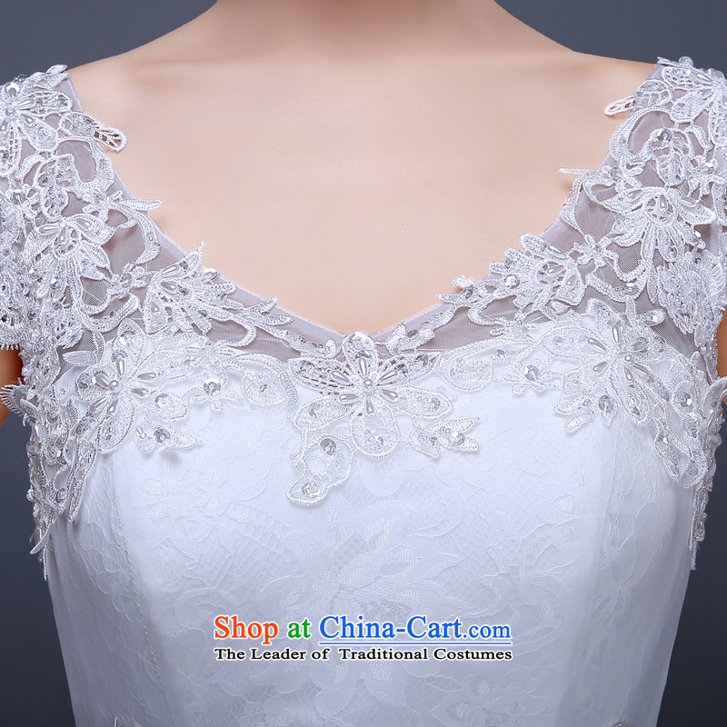 Jie Mia in spring and summer 2015 new wedding dresses crowsfoot bows to marry her dress and married women trailing white wedding M Cheng Kejie mia , , , shopping on the Internet