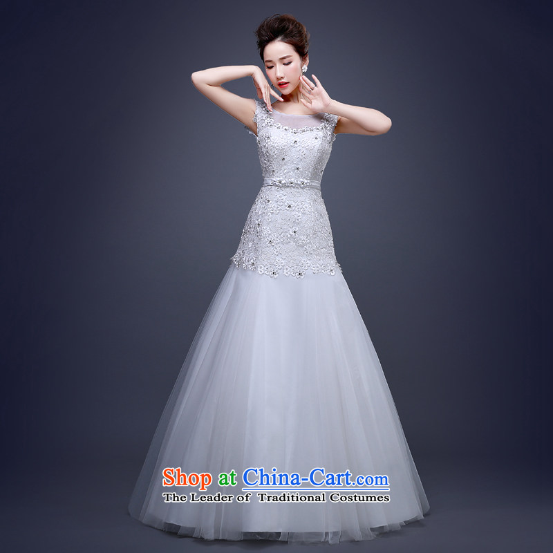 Jie Mia in spring and summer 2015 new wedding dress bows to marry tail married women shoulder a white XXL, Jie mia , , , shopping on the Internet