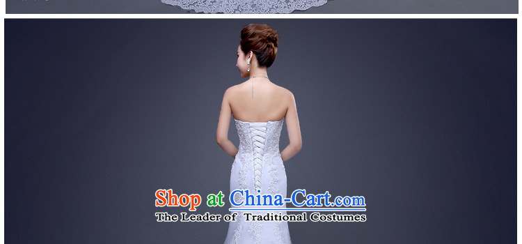 Jie mija new 2015 Spring/Summer wedding dresses to drag trailing white L pictures, bride price, brand platters! The elections are supplied in the national character of distribution, so action, buy now enjoy more preferential! As soon as possible.