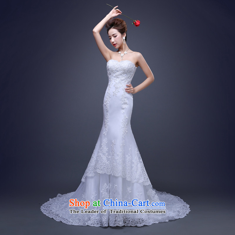 Jie mija new 2015 Spring/Summer wedding dresses to drag trailing white L, Cheng Kejie bride mia , , , shopping on the Internet