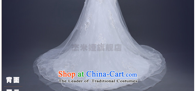 Jie mija wedding dresses 2015 Spring New Asian layout to customize your shoulders dual video thin word bride shoulder wedding White M pictures, prices, brand platters! The elections are supplied in the national character of distribution, so action, buy now enjoy more preferential! As soon as possible.