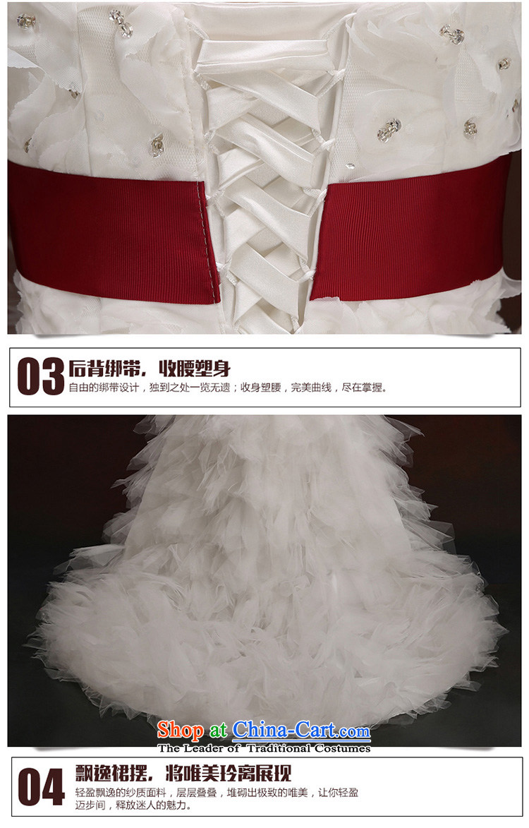 The former long after short autumn 2015 wedding new stylish anointed chest diamond short of Sau San tie tail White XXL pictures wedding, prices, brand platters! The elections are supplied in the national character of distribution, so action, buy now enjoy more preferential! As soon as possible.