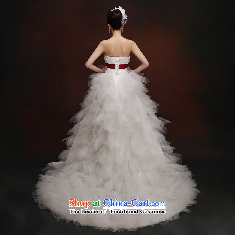 The former long after short autumn 2015 wedding new stylish anointed chest diamond short of Sau San tie tail wedding white XXL, hundreds of products has been pressed. Mr Martin LEE shopping on the Internet