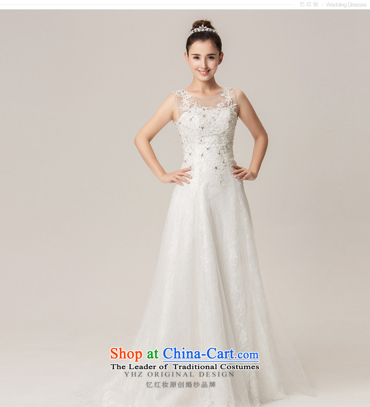 Recalling that the spring and summer of 2015, hates makeup and new wedding dresses Korean word lace shoulder to shoulder small trailing bride wedding H15049 white S picture, prices, brand platters! The elections are supplied in the national character of distribution, so action, buy now enjoy more preferential! As soon as possible.