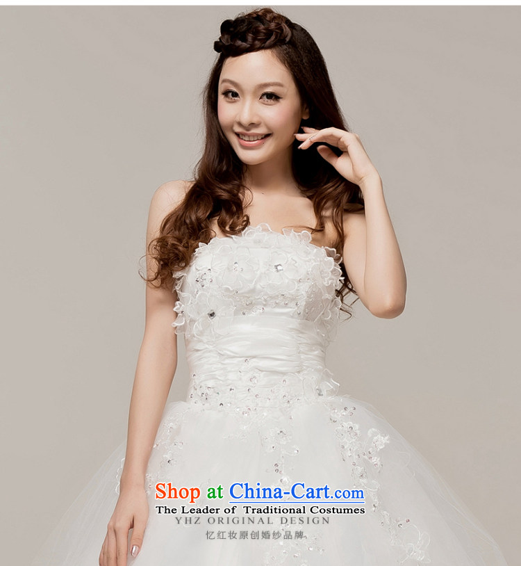 Recalling that hates makeup and wedding dresses new spring and summer 2015 Korean modern minimalist bride chest and align to Sau San wedding H12094 White M picture, prices, brand platters! The elections are supplied in the national character of distribution, so action, buy now enjoy more preferential! As soon as possible.