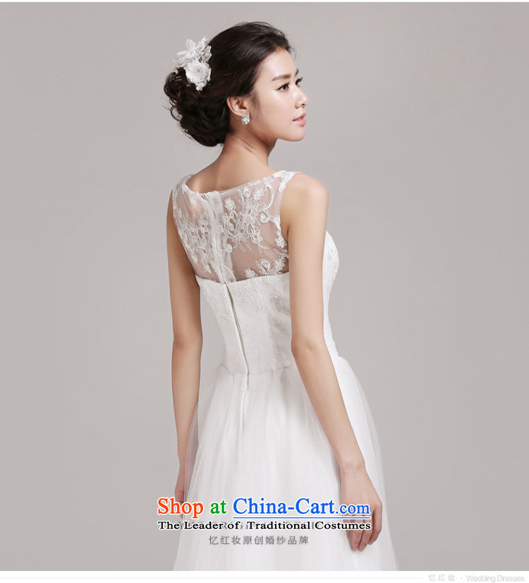 Recalling that the spring and summer of 2015, hates makeup and new wedding dresses Korean word shoulder lace stylish and simple to align the wedding H14759 white L picture, prices, brand platters! The elections are supplied in the national character of distribution, so action, buy now enjoy more preferential! As soon as possible.