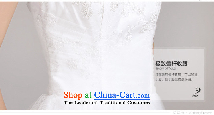 Recalling that the spring and summer of 2015, hates makeup and new wedding dresses Korean word shoulder lace stylish and simple to align the wedding H14759 white L picture, prices, brand platters! The elections are supplied in the national character of distribution, so action, buy now enjoy more preferential! As soon as possible.