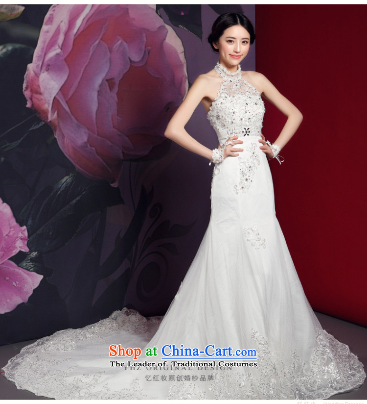 Recalling that hates makeup and wedding dresses new 2015 Korean history crowsfoot stylish hang diamond Sau San video thin elegant H14727 trailing white L picture, prices, brand platters! The elections are supplied in the national character of distribution, so action, buy now enjoy more preferential! As soon as possible.