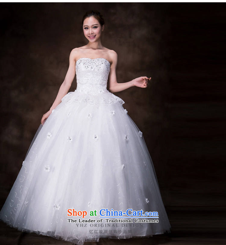 Recalling that the spring and summer of 2015, hates makeup and wipe the new stylish wedding chest Korean anointed chest bon bon skirt minimalist align to wedding pictures S white H13751, prices, brand platters! The elections are supplied in the national character of distribution, so action, buy now enjoy more preferential! As soon as possible.