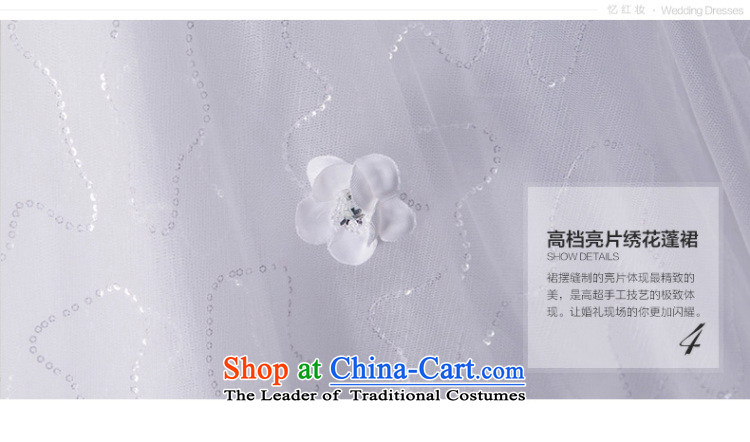 Recalling that the spring and summer of 2015, hates makeup and wipe the new stylish wedding chest Korean anointed chest bon bon skirt minimalist align to wedding pictures S white H13751, prices, brand platters! The elections are supplied in the national character of distribution, so action, buy now enjoy more preferential! As soon as possible.