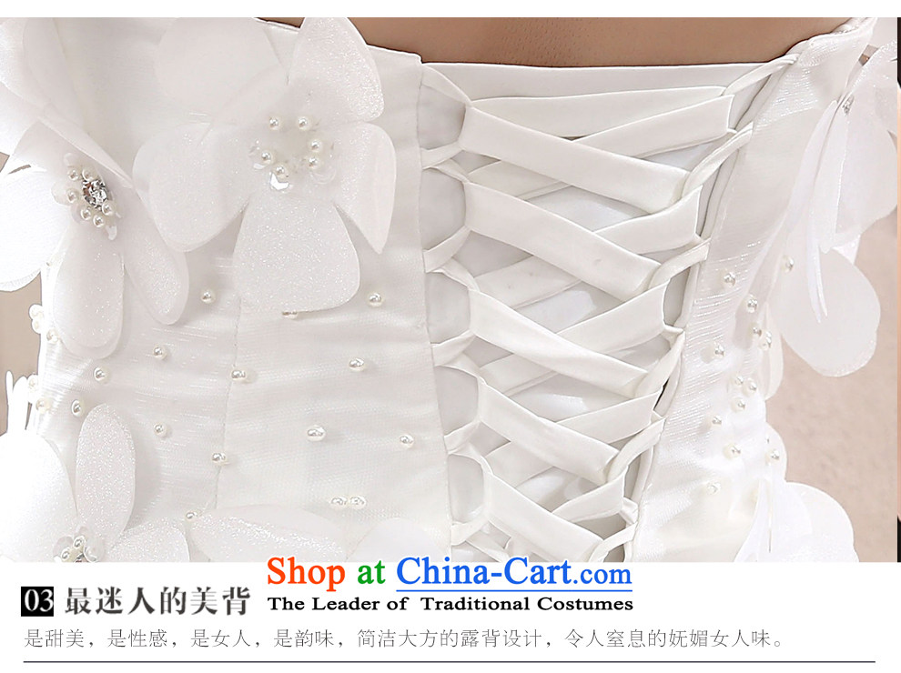 The beautiful yarn marriages 2015 new anointed Chest Flower tail wedding fashion plain manual wedding code strap Sau San video thin wedding trailing M picture, prices, brand platters! The elections are supplied in the national character of distribution, so action, buy now enjoy more preferential! As soon as possible.