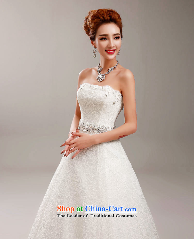 Time Syrian wedding dresses new 2015 autumn and winter flower diamond anointed chest Korean skirt AS A Princess Bride straps to align the large White XXL picture, prices, brand platters! The elections are supplied in the national character of distribution, so action, buy now enjoy more preferential! As soon as possible.