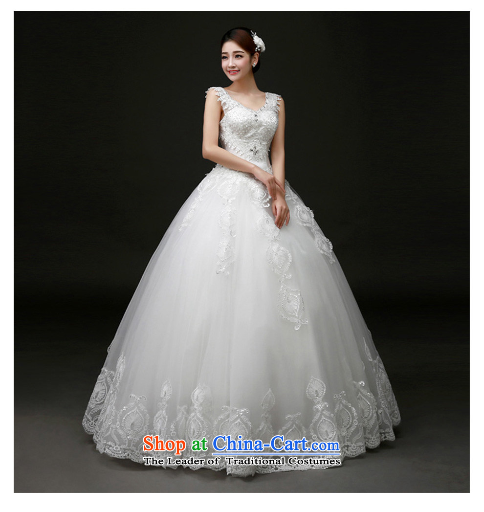 The beauty of the Summer 2015 new 2 to align the shoulder straps stylish wedding Sau San straps marriages wedding sexy V-Neck bon bon skirt white can customize pictures, prices, brand platters! The elections are supplied in the national character of distribution, so action, buy now enjoy more preferential! As soon as possible.