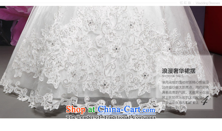 Recalling that the word hates makeup and shoulder straps tail wedding Korean diamond white long, The Princess Bride marriage H13869 wedding White M pictures, prices, brand platters! The elections are supplied in the national character of distribution, so action, buy now enjoy more preferential! As soon as possible.