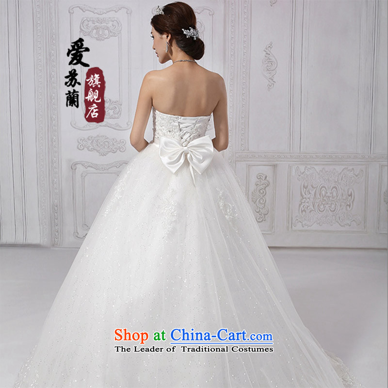 Pregnant women wedding new 2015 winter high waist straps tail large thin and video chest pregnant women tail can be made wedding size as the size of the white do not return not switch to love, Su-lan , , , shopping on the Internet