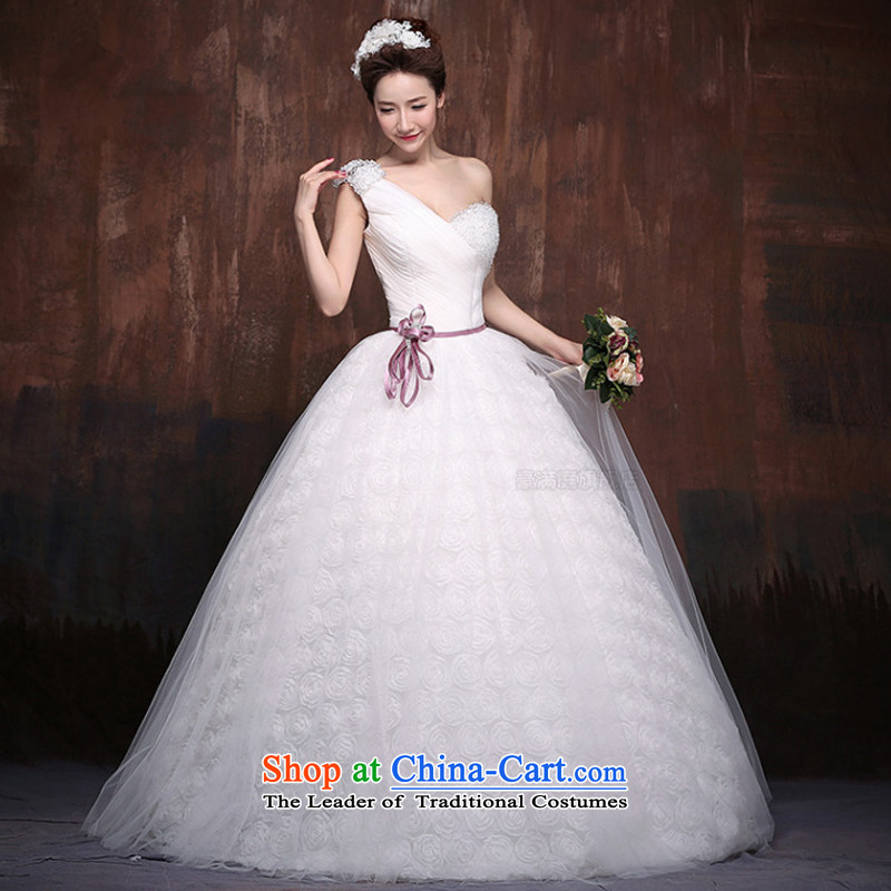 Charlene Choi Ling wedding dresses new 2015 lace flowers to align the bride minimalist shoulder wedding winter, wedding , Charlene Choi spirit has been pressed shopping on the Internet