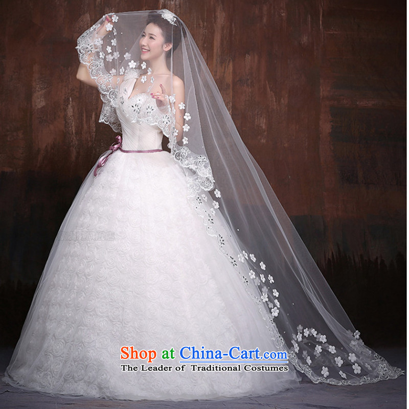 Charlene Choi Ling wedding dresses new 2015 lace flowers to align the bride minimalist shoulder wedding winter, wedding , Charlene Choi spirit has been pressed shopping on the Internet