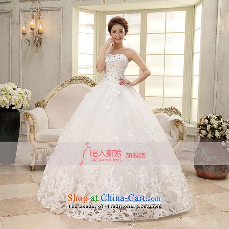 Wedding dresses new 2015 large white streaks in the Korean version of Princess Deluxe tail length and chest diamond embroidery video thin wedding pleasant bride tail S picture, prices, brand platters! The elections are supplied in the national character of distribution, so action, buy now enjoy more preferential! As soon as possible.