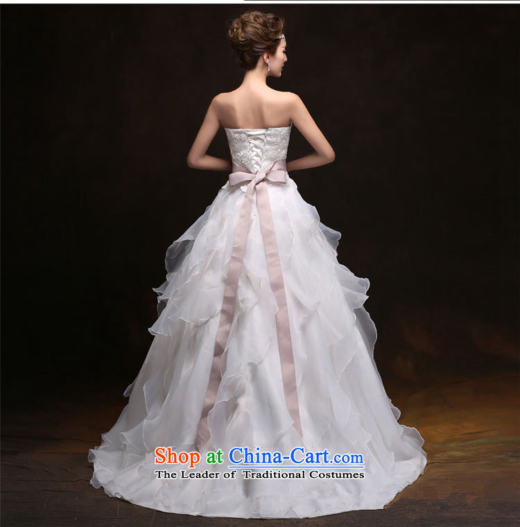 Small trailing wedding dresses female billowy flounces cake skirt bon bon skirt palace shoulders and chest fairies skirt winter grants gross shawl white shoulders XS picture, prices, brand platters! The elections are supplied in the national character of distribution, so action, buy now enjoy more preferential! As soon as possible.