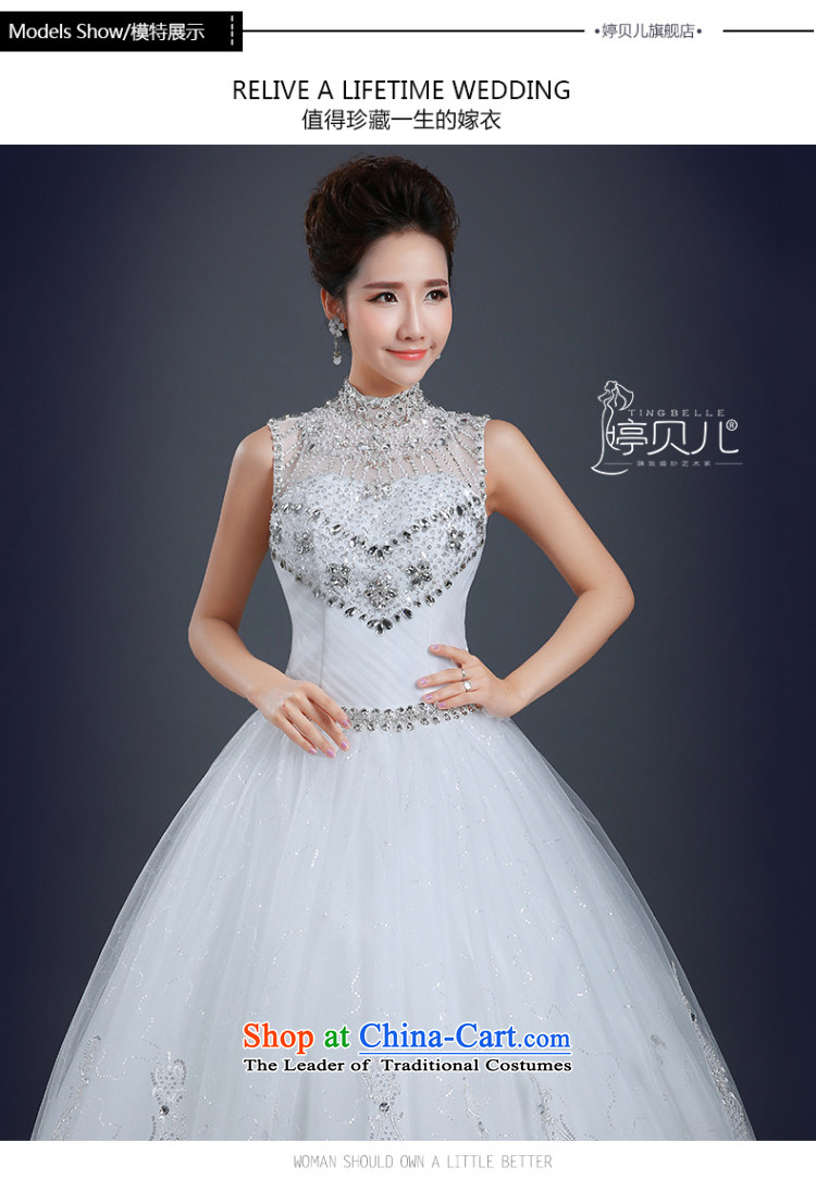 Beverly Ting wedding dresses of the new spring 2015 stylish marriages wedding summer Korean style large align to sleeveless bride wedding diamond lace White XXL wedding pictures, prices, brand platters! The elections are supplied in the national character of distribution, so action, buy now enjoy more preferential! As soon as possible.