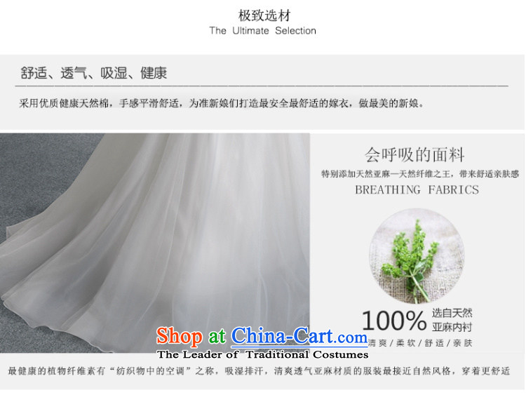 The word anointed chest brides shoulder wedding dress of autumn and winter 2015 new minimalist A field with lace Sau San small trailing wiping the Chest) S picture, prices, brand platters! The elections are supplied in the national character of distribution, so action, buy now enjoy more preferential! As soon as possible.
