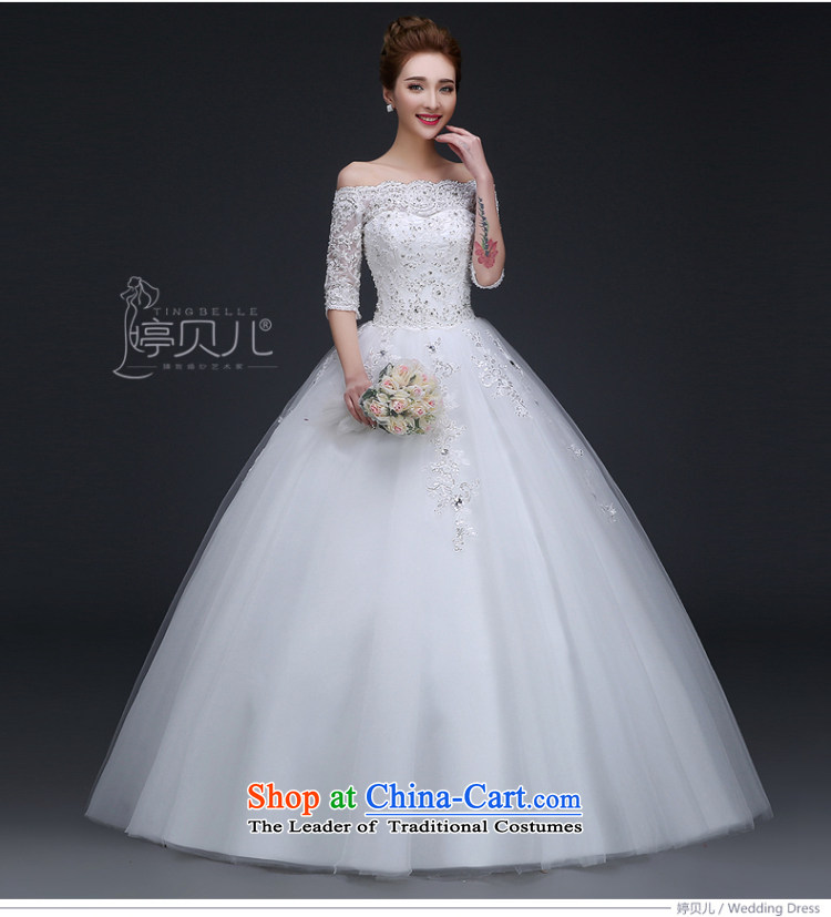 Beverly Ting wedding dresses 2015 Spring New marriages and chest of the word stylish wedding to align the shoulder straps for larger video thin white XL Photo, prices, brand platters! The elections are supplied in the national character of distribution, so action, buy now enjoy more preferential! As soon as possible.
