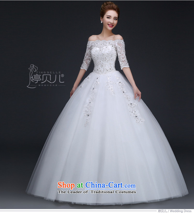Beverly Ting wedding dresses 2015 Spring New marriages and chest of the word stylish wedding to align the shoulder straps for larger video thin white XL Photo, prices, brand platters! The elections are supplied in the national character of distribution, so action, buy now enjoy more preferential! As soon as possible.