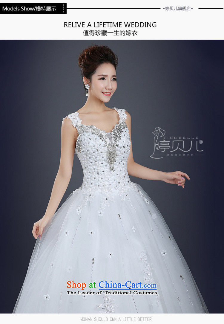 Beverly Ting wedding dress shoulders spring and summer 2015, a new field to align the shoulder Korean brides white simple drill Sau San Wedding White M pictures, prices, brand platters! The elections are supplied in the national character of distribution, so action, buy now enjoy more preferential! As soon as possible.