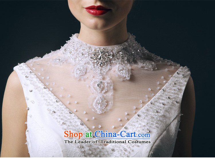 There is set at the beginning of the new 2015 cream wedding dress lace V-Neck Korean big white tail 8 pictures, prices, brand platters! The elections are supplied in the national character of distribution, so action, buy now enjoy more preferential! As soon as possible.