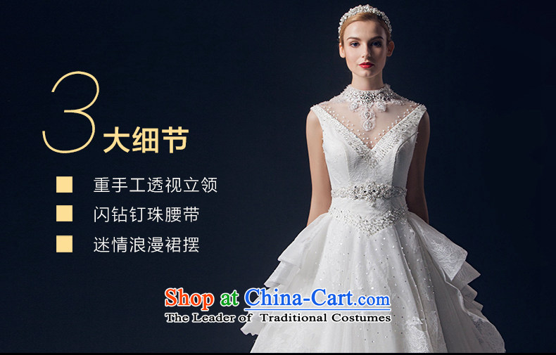 There is set at the beginning of the new 2015 cream wedding dress lace V-Neck Korean big white tail 8 pictures, prices, brand platters! The elections are supplied in the national character of distribution, so action, buy now enjoy more preferential! As soon as possible.