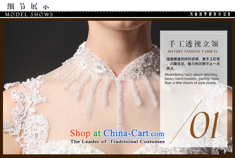 There is a sunny terrace-yuk Korean brides wedding wedding dress lace shoulders to align the White 2 pictures, prices, brand platters! The elections are supplied in the national character of distribution, so action, buy now enjoy more preferential! As soon as possible.