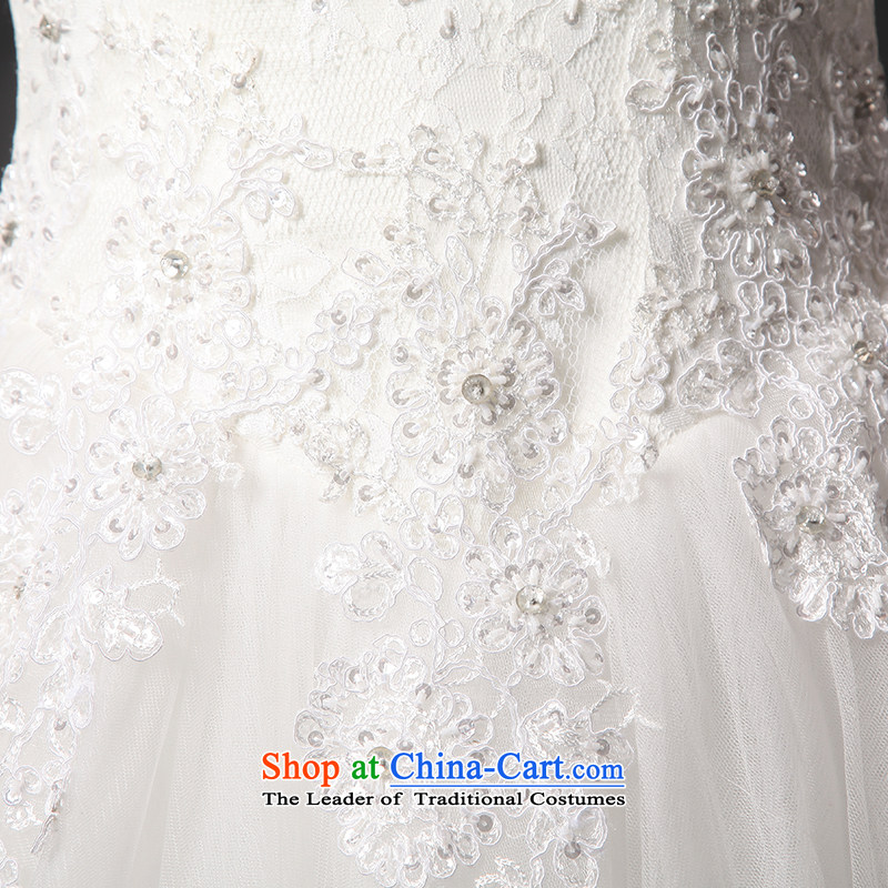 There is a sunny terrace-yuk Korean brides wedding wedding dress lace shoulders to align the White 2 is set , , , shopping on the Internet