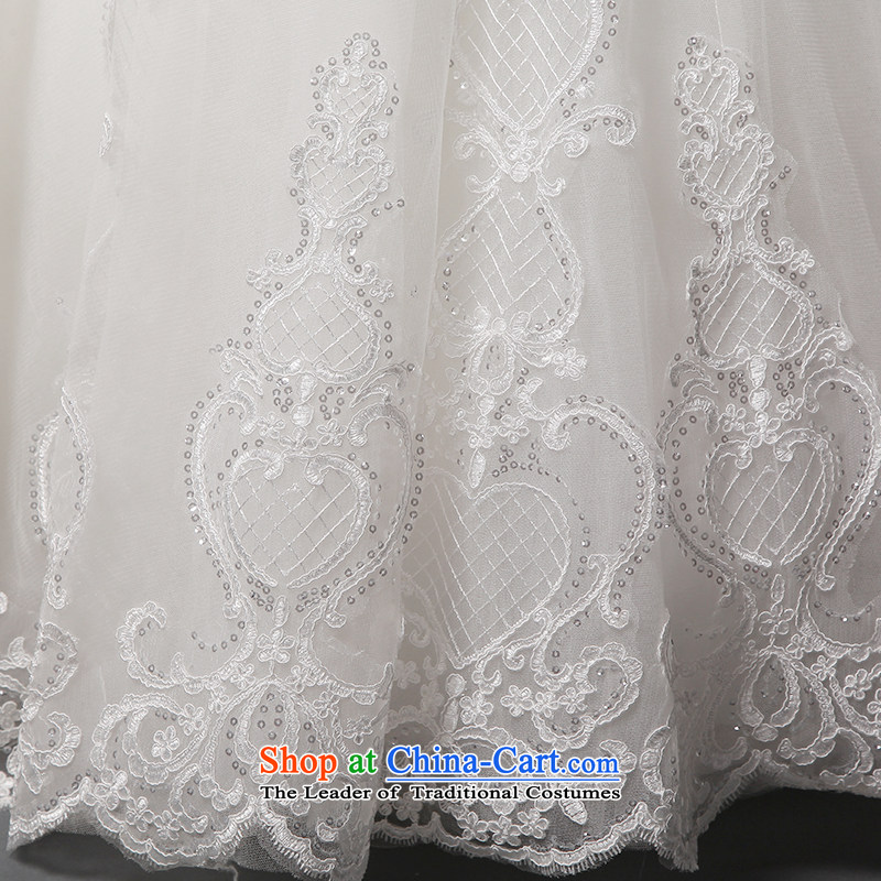 There is a sunny terrace-yuk Korean brides wedding wedding dress lace shoulders to align the White 2 is set , , , shopping on the Internet