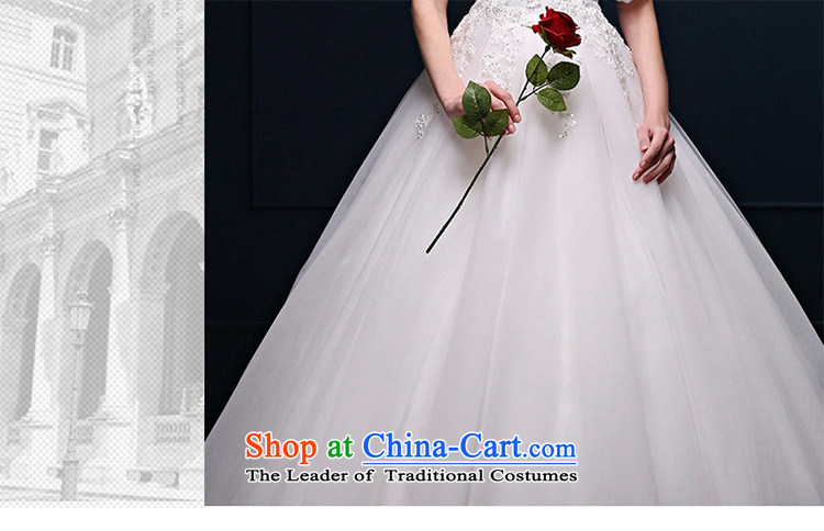 The first field shoulder tail graphics thin wedding dresses new spring and summer bride wedding video thin shoulders back simple bride wedding white picture, prices, XXXL brand platters! The elections are supplied in the national character of distribution, so action, buy now enjoy more preferential! As soon as possible.