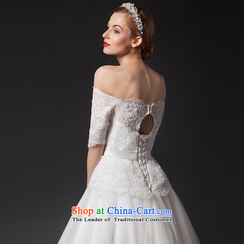 The Butterfly Dream is 2015 new wedding dresses of the word in the lace cuff shoulder to align the White 6 yards, HOC , , , shopping on the Internet