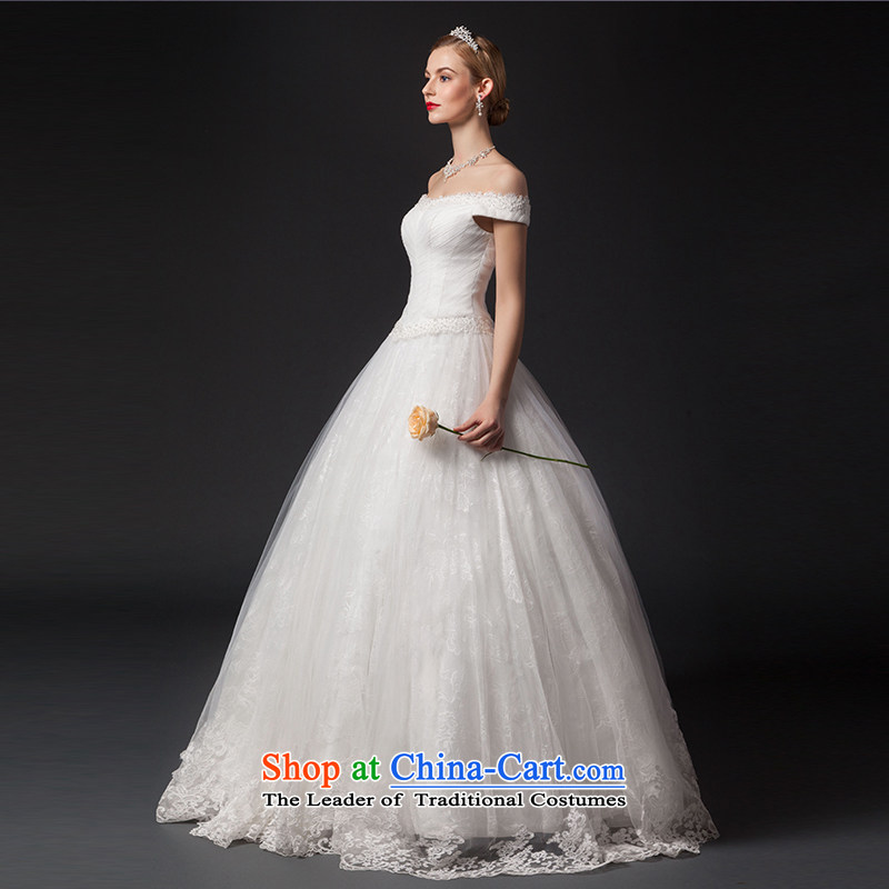 There is a pleasant setting population wedding dresses a field to align the shoulder of the Sau San lace petticoats White 6 yards, HOC , , , shopping on the Internet