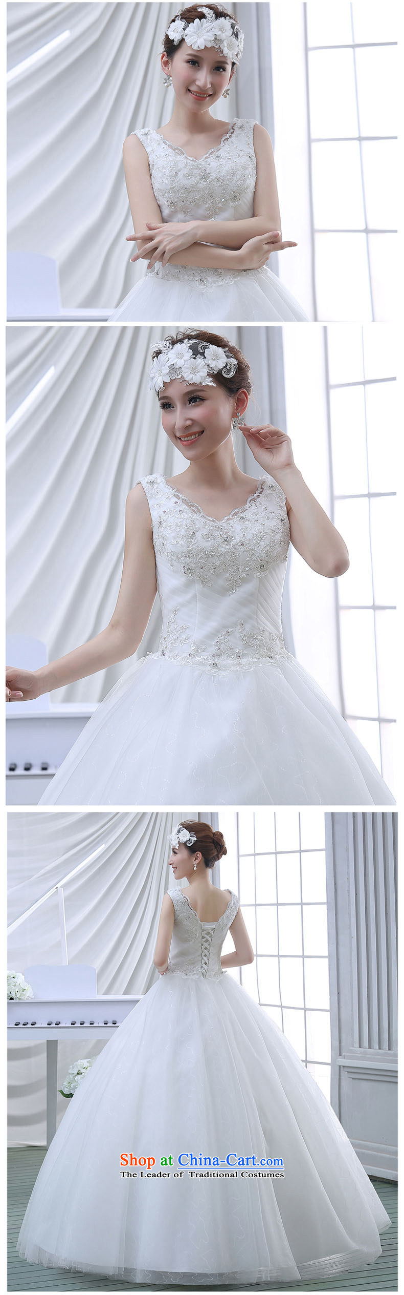 Wedding dresses spring 2015 new lace shoulders of diamond ornaments deluxe to align the wedding White XXL picture, prices, brand platters! The elections are supplied in the national character of distribution, so action, buy now enjoy more preferential! As soon as possible.