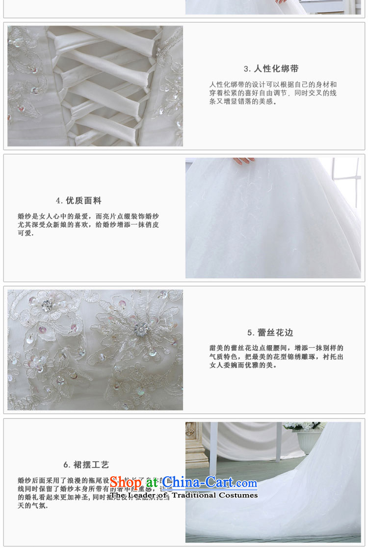 Wedding dresses new 2015 Spring tail bride anointed chest video thin Korean wedding tail lace white XL Photo, prices, brand platters! The elections are supplied in the national character of distribution, so action, buy now enjoy more preferential! As soon as possible.