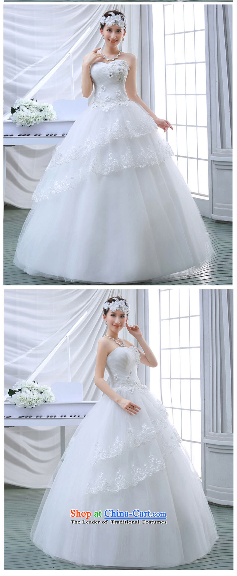 2015 Spring/Summer wedding dresses new lace Sau San video thin alignment with chest-Korean Bridal Suite White S picture, prices, brand platters! The elections are supplied in the national character of distribution, so action, buy now enjoy more preferential! As soon as possible.