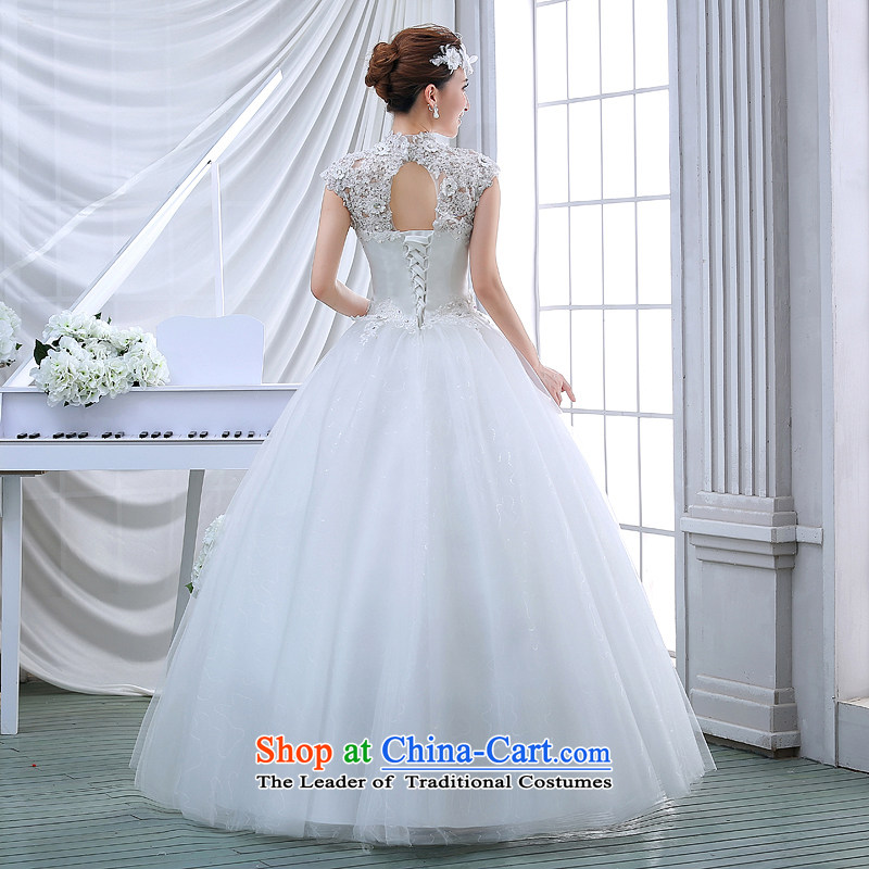 Diamond lace back Korean Princess Bride straps a field shoulder wedding dresses spring 2015 New White XL, darling Bride (BABY BPIDEB) , , , shopping on the Internet