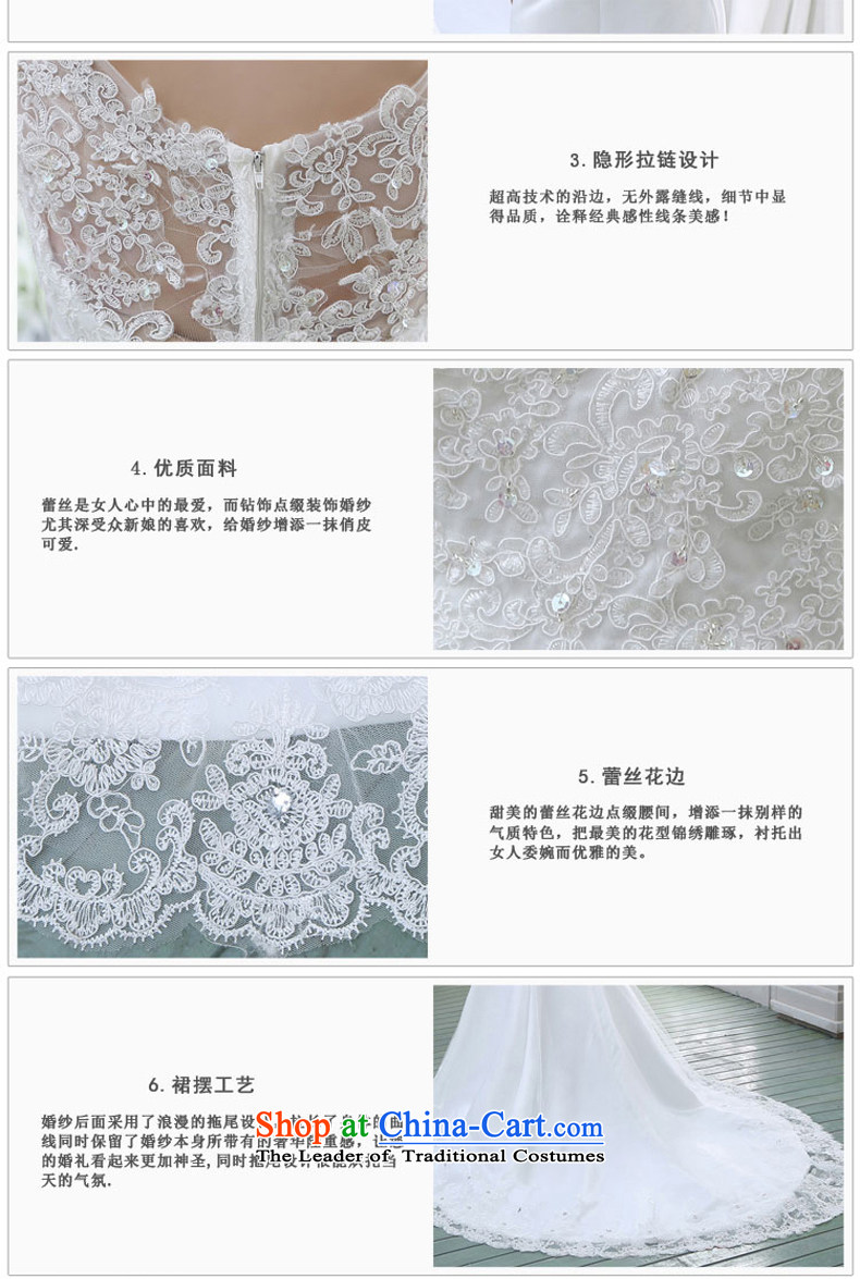 Wedding dresses 2015 Spring New Word shoulder crowsfoot wedding small trailing Korean Foutune of Hamor Sau San Chest Summer Wedding pictures, price White XL, brand platters! The elections are supplied in the national character of distribution, so action, buy now enjoy more preferential! As soon as possible.
