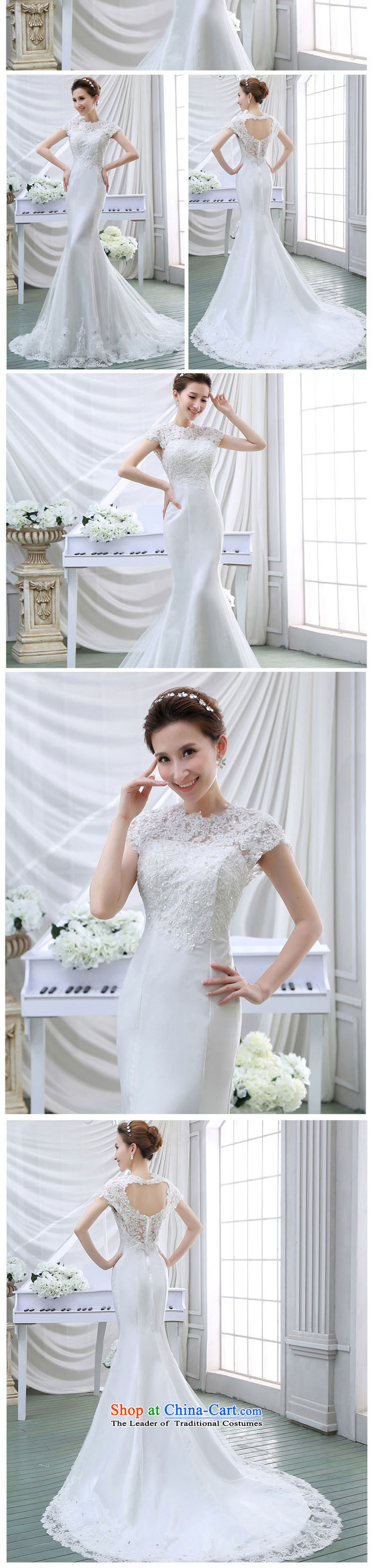 Wedding dresses 2015 Spring New Word shoulder crowsfoot wedding small trailing Korean Foutune of Hamor Sau San Chest Summer Wedding pictures, price White XXL platters, brand! The elections are supplied in the national character of distribution, so action, buy now enjoy more preferential! As soon as possible.