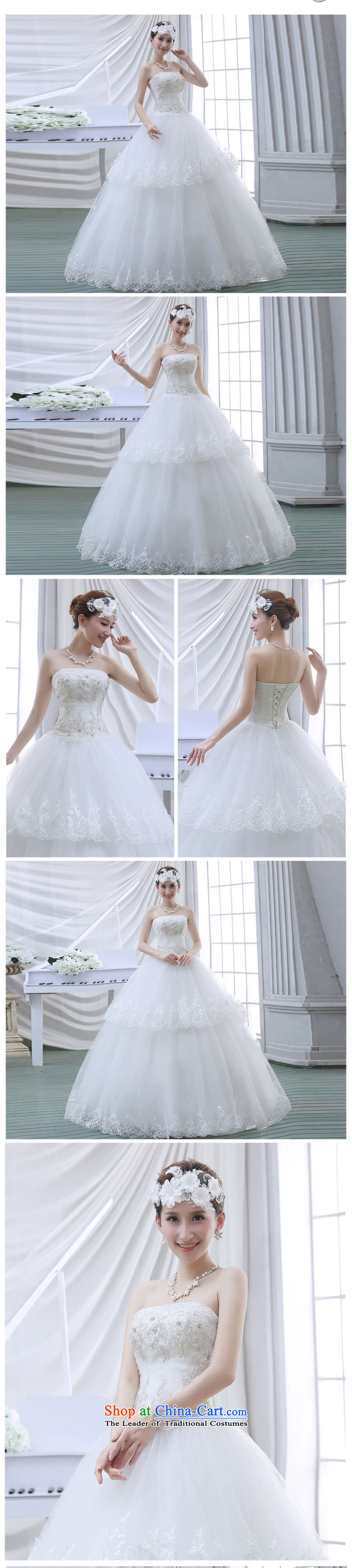 2015 Spring New wedding dresses flowers lace retro straps Korean Princess Mary Magdalene chest with sweet wedding white L picture, prices, brand platters! The elections are supplied in the national character of distribution, so action, buy now enjoy more preferential! As soon as possible.