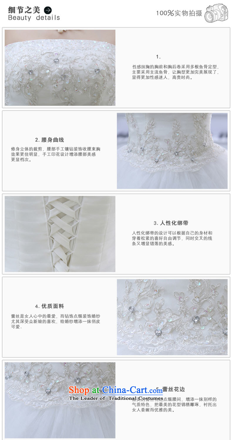 2015 Spring New wedding dresses flowers lace retro straps Korean Princess Mary Magdalene chest with sweet wedding white L picture, prices, brand platters! The elections are supplied in the national character of distribution, so action, buy now enjoy more preferential! As soon as possible.